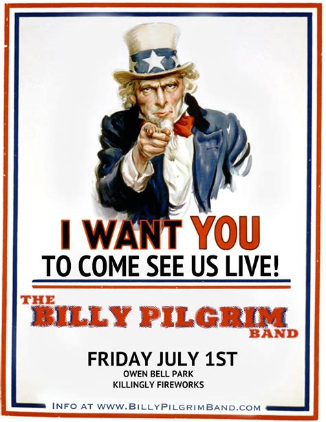 Billy Pilgrim Band July 1st Owen Bell Park Fireworks The Billy
