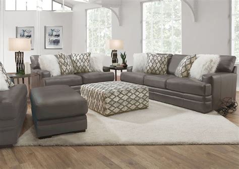 Maybe you would like to learn more about one of these? Lizette Leather Sofa Set - Gray | Home Furniture Plus Bedding