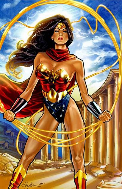 Wonder Dc Comics Woman Wallpapers Symbol Cartoon