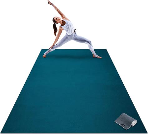 72 l x 24 w x 0 39 inch thick yoga mat 1 inch thick non slip jade yoga mat with carrying strap