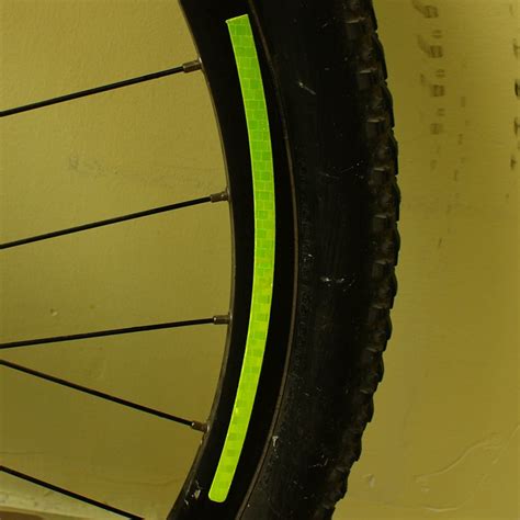 1pc Cycling Safety Reflective Bicycle Stickers Strips Fluorescent Road