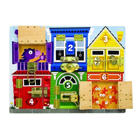 Melissa And Doug Latches Board Toys Toys At Foys