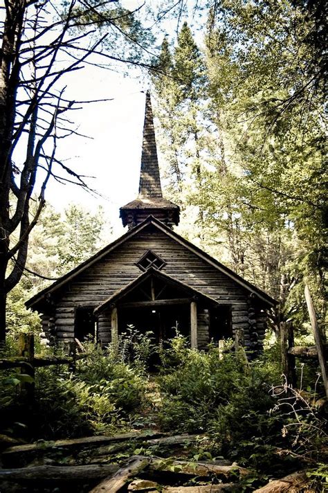 Sinister Chapel In The Woods Adirondacks Upstate New York Abandoned