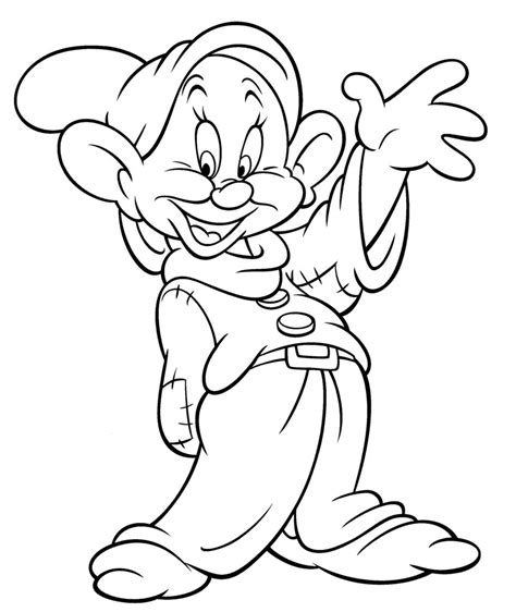 Disney Coloring Pages Dopey The Disney Nerds Podcast