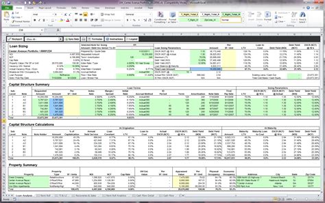 Rental Income Property Analysis Excel Spreadsheet Spreadsheet Downloa