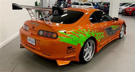 For Sale Is A Toyota Supra Driven By Paul Walker In Fast And Furious
