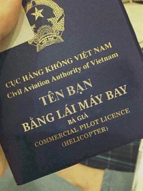 Chứng Nhận Vui Bằng Lái Máy Bay Bà Già