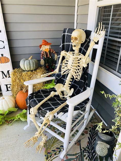 Skeleton Rocking Chair