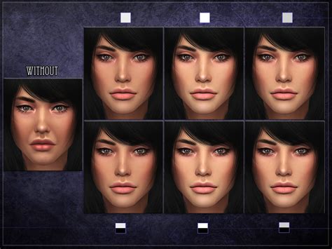 The Sims Resource Raina Skin Overlay Female