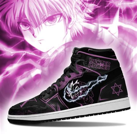 Killua Zoldyck Hunter X Hunter Sneakers Power Hxh Anime Shoes