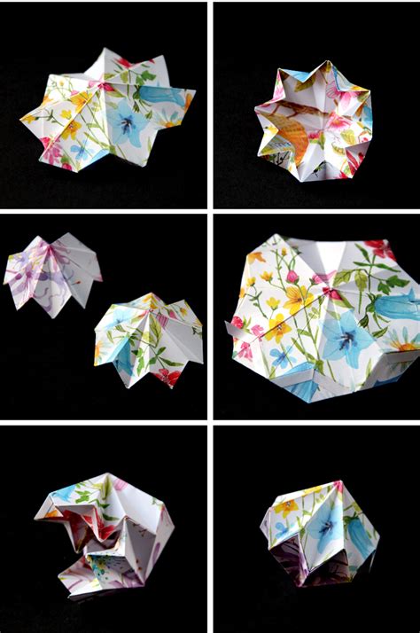 Diy Origami Diamond Decorations Gathering Beauty