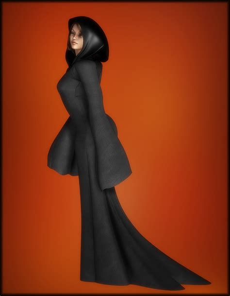 Witchy Dress For V4 Daz 3d