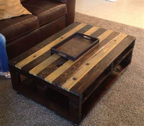 How To Make A Coffee Table Out Of Crates