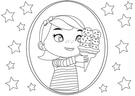 Cute Mia Little Baby Bum Coloring Page Free Printable Coloring Pages