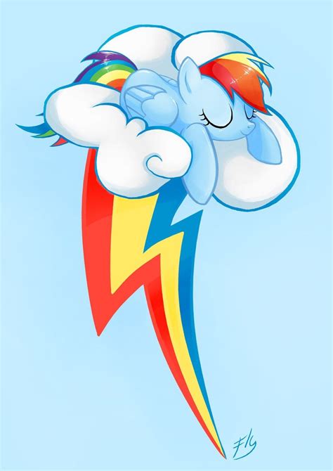 On a sky blue 6.68 cm. Cutie mark | Rainbow dash, My little pony friendship