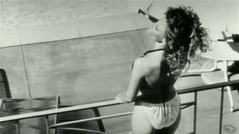 Zebradelic Kay Lenz In Rod Stewart S Infatuation Music Video