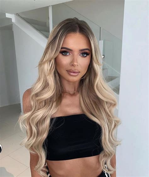 Beauty Worksonline Clip Ins Always 💗 Wearing 22” Double Hair Set In Shade ‘champagne Blonde