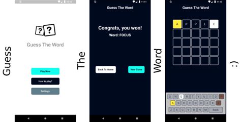 Guess The Word Flutter App Codemarket