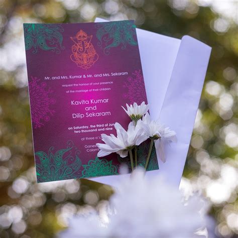 Hindu Wedding Card Anim8