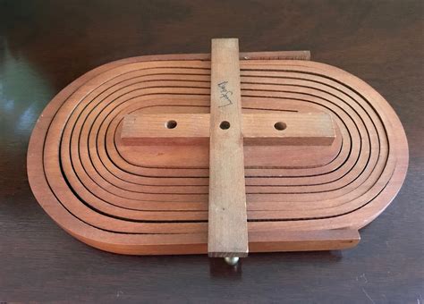Folding Wood Basket Trivet Vintage Handmade Basket Wooden Collapsible Basket Wood Trivet
