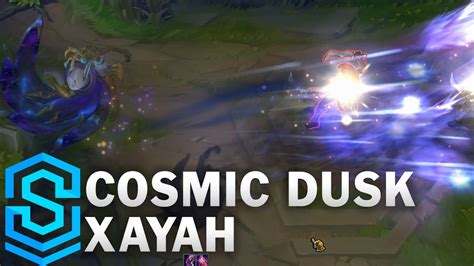 Cosmic Dusk Xayah Skin Spotlight Pre Release League Of Legends