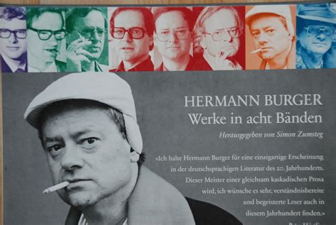 Zwitserse Literatuur Hermann Burger Werke In Acht Bänden Catawiki