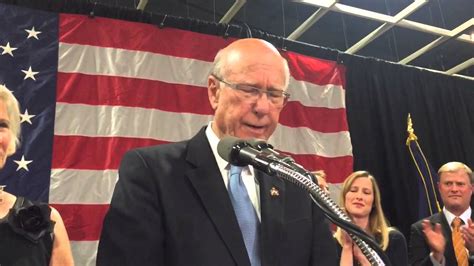 Pat Roberts Addresses His Supporters Youtube