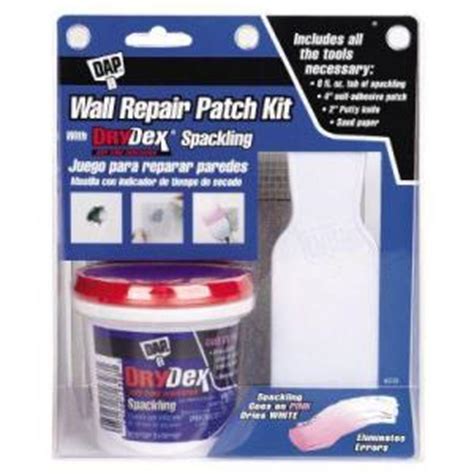 In most cases, you'll find that a kit allows you to get all of the tools and materials necessary in order to get the hole or dent that you need to repair patched up. Drywall Hole Crack Repair Kits at Lowes & Home Depot ...