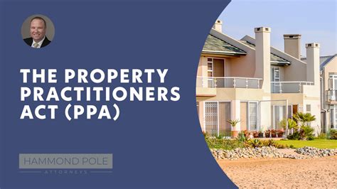 How The New Property Practitioners Act Ppa Affects You