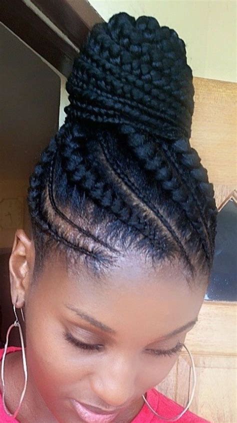 Https://tommynaija.com/hairstyle/cornrow Hairstyle Up In One