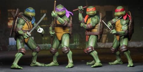 Teenage mutant ninja turtle tmnt 7action figure 1990 movie collection gift. Teenage Mutant Ninja Turtles (1990 Movie) 1/4 Scale Set of ...