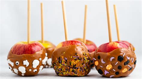 Discovernet Halloween Caramel Apples Recipe