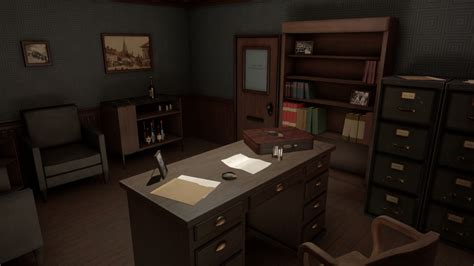 ArtStation - Private Investigator's Office