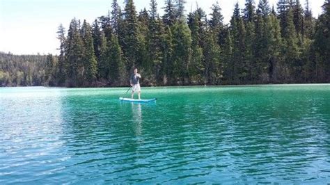 Johnson Lake Bc Is A Beautiful Clear Turquoise Lake Within Easy Reach