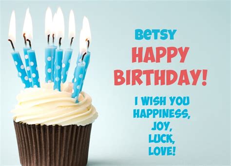 Happy Birthday Betsy Pics