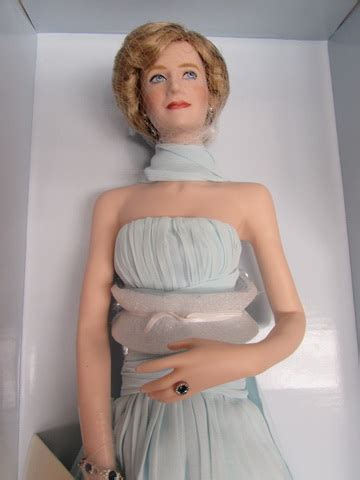 Lot Detail PORCELAIN PRINCESS DIANA DOLL FROM THE FRANKLIN MINT