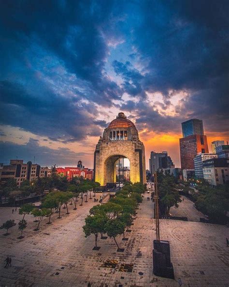 Monumento A La Revolución Paisaje Mexico Fotos De Mexico Lugares