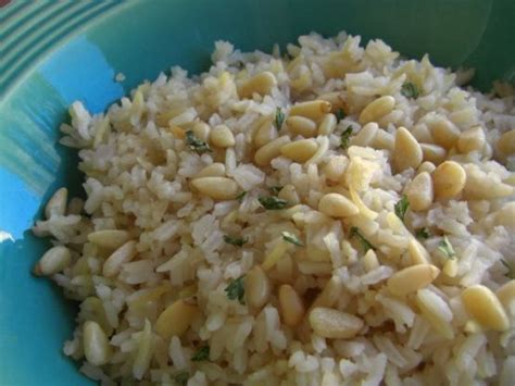 Rice Pilaf With Pine Nuts Recipe Food Com Receta Banana