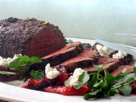 In medium bowl, stir together oil, pepper, coriander, and 2 teaspoons mustard seeds; A Stunning Roast Beef Tenderloin for Christmas Dinner! | Betty Rosbottom