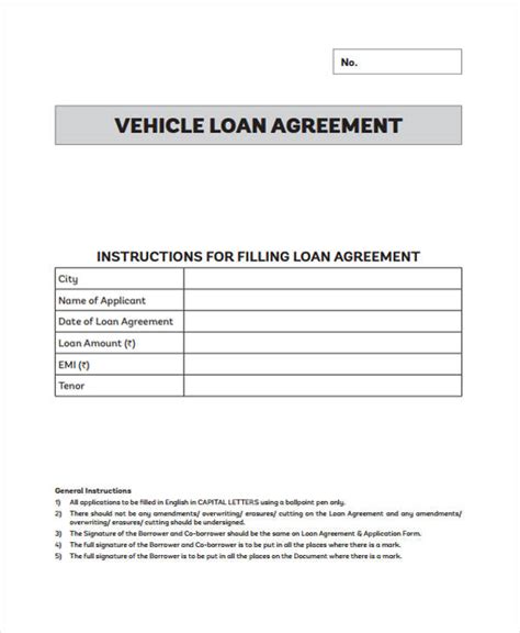 Free 56 Loan Agreement Forms In Pdf Ms Word