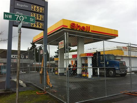 Local Shell Gas Station Closes My Ballard