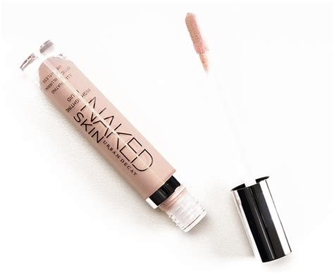 Urban Decay Sin Naked Skin Highlighting Fluid Review Swatches