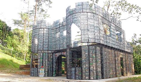 Village Made Entirely Out Plastic Bottles Has Been Built In Panama