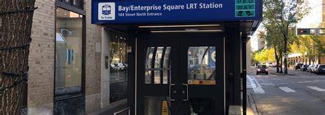 Bay/Enterprise Square LRT Station - Downtown Edmonton - Edmonton, AB