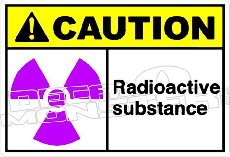 Caution 235h Radioactive Substance