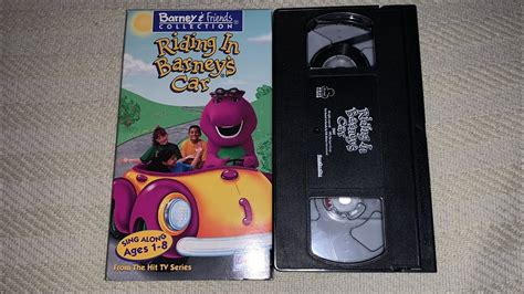 Barney And Friends Riding In Barney S Car Vhs Tape Oop Purple My XXX Hot Girl