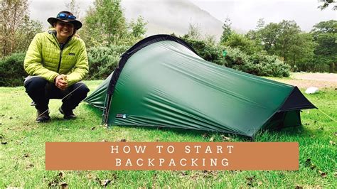 How To Start Backpacking Youtube