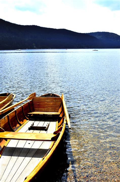 Rowboat And Lake Stock Photo Image Of Sunny Rowboat 50609258