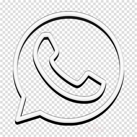 Result Images Of Logo De Whatsapp Png Blanco Y Negro PNG Image