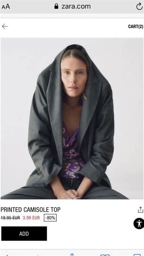 These Funny Zara Model Poses Make It Impossible To Shop Their Site